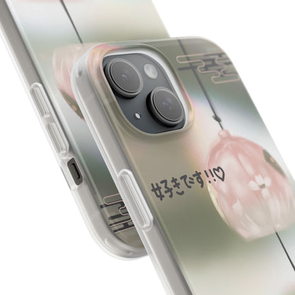 Aesthetic Phone Case with Japanese chime art