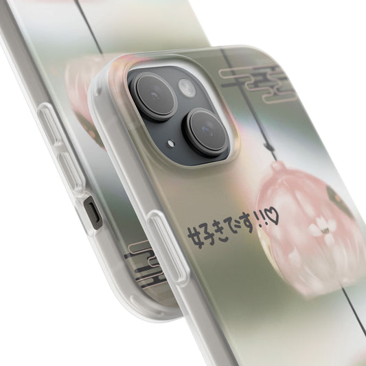 Aesthetic Phone Case with Japanese chime art