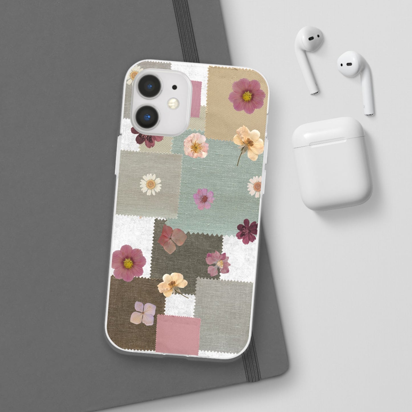 Cute Floral Patchwork Phone Case