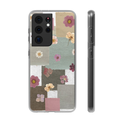 Cute Floral Patchwork Phone Case