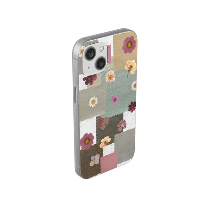 Cute Floral Patchwork Phone Case