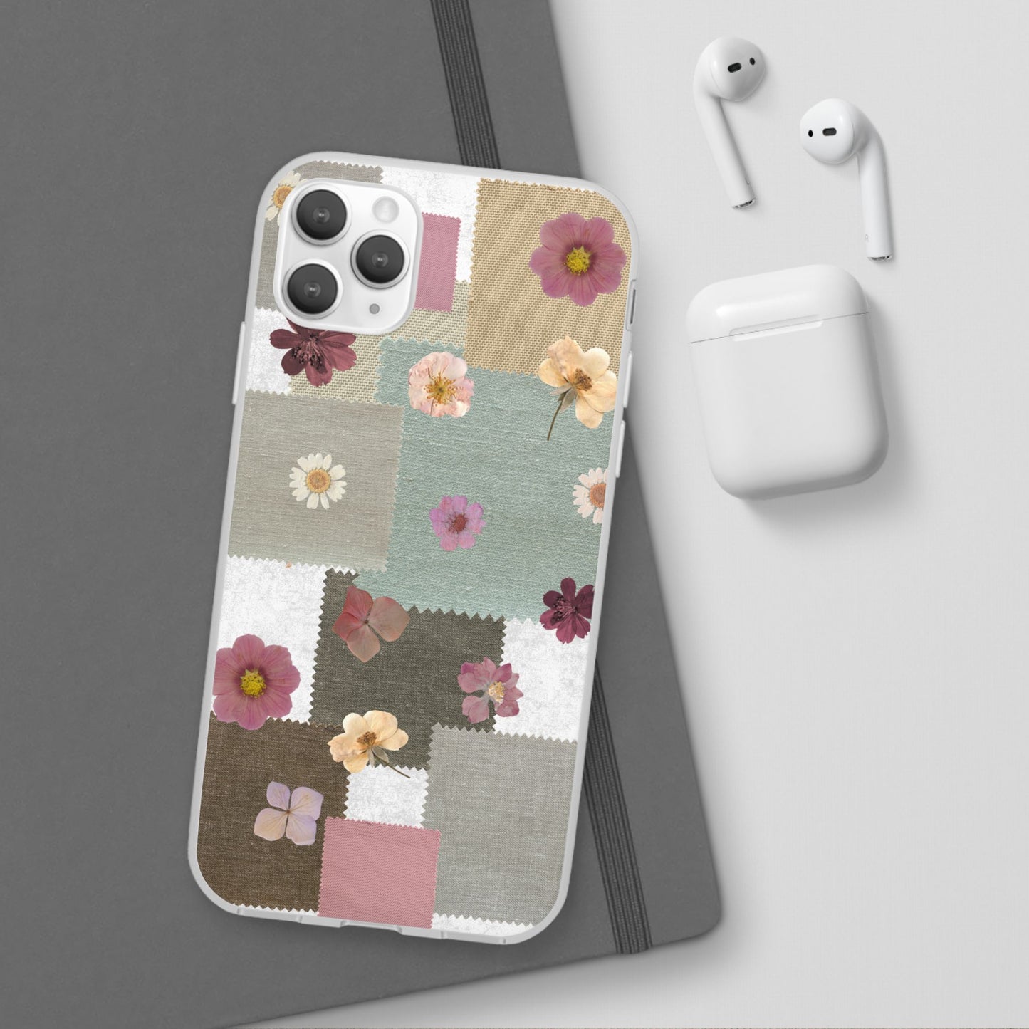Cute Floral Patchwork Phone Case