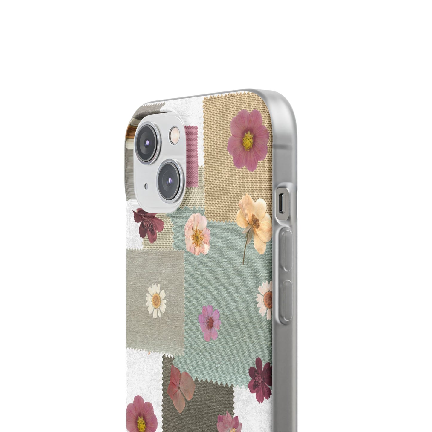 Cute Floral Patchwork Phone Case