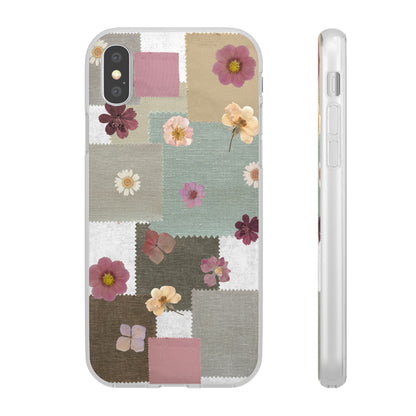 Cute Floral Patchwork Phone Case