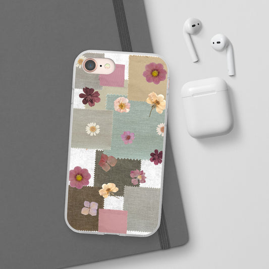 Cute Floral Patchwork Phone Case