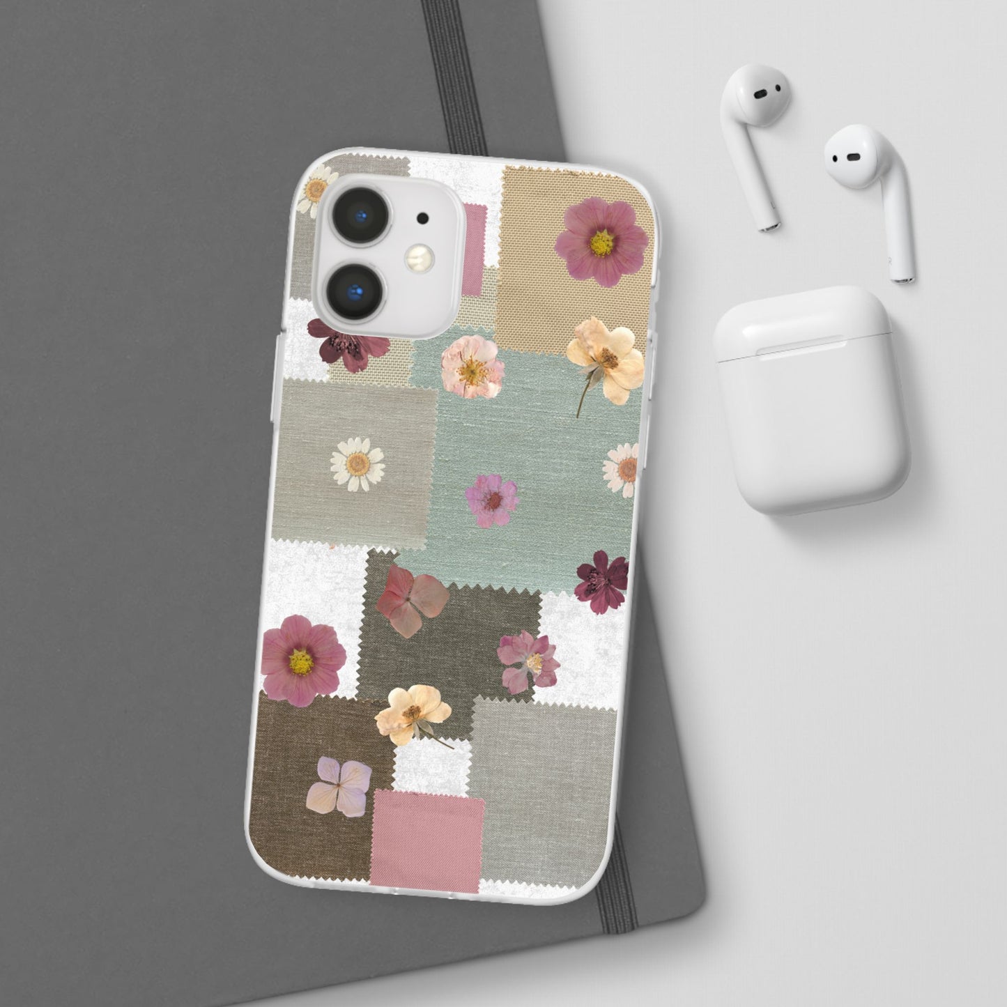 Cute Floral Patchwork Phone Case
