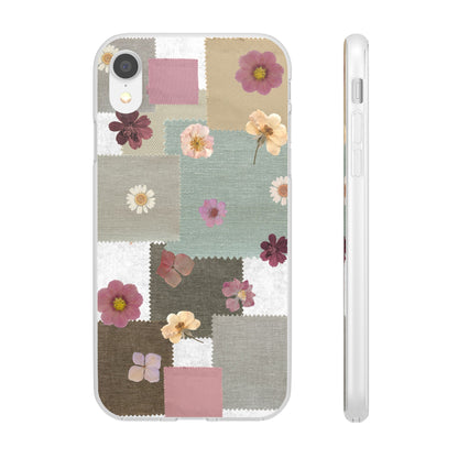 Cute Floral Patchwork Phone Case