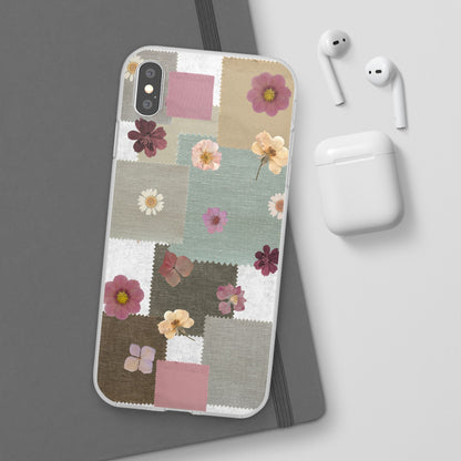 Cute Floral Patchwork Phone Case
