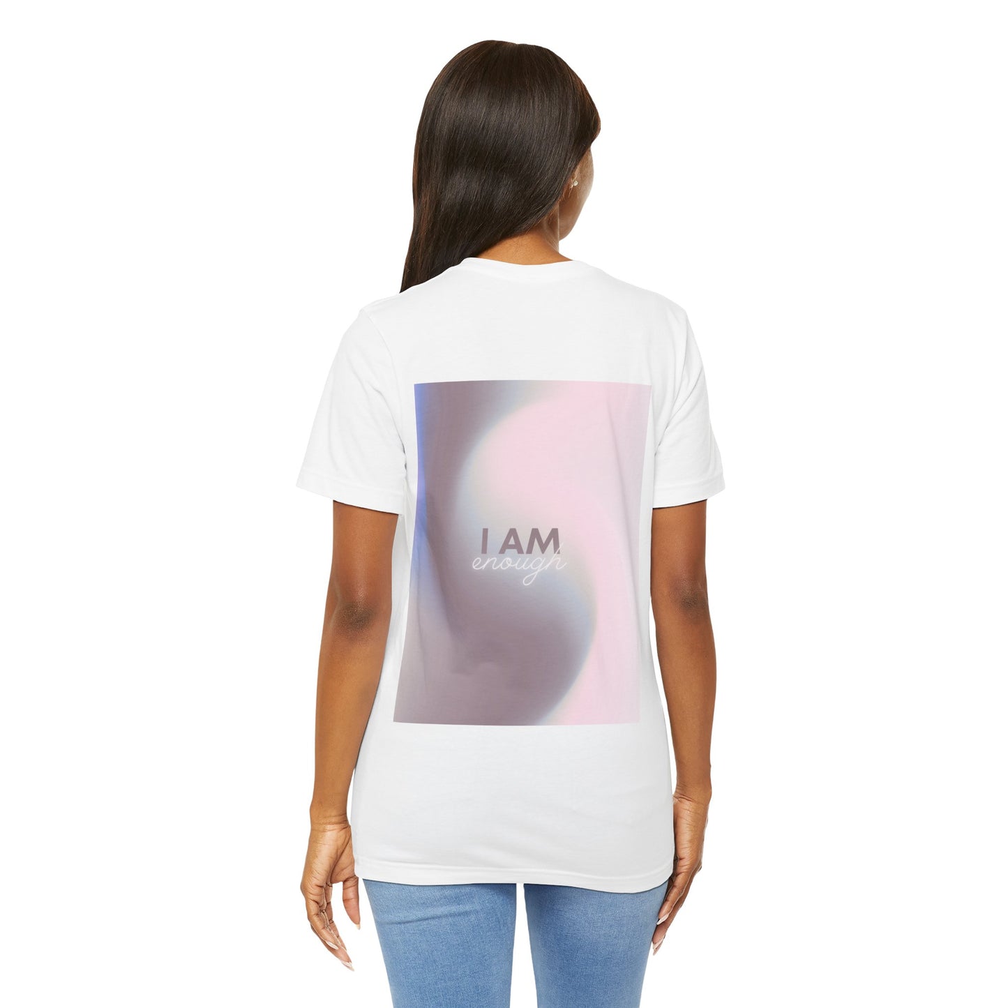 I Am Enough Unisex Short Sleeve Tee, Self-Love Inspirational Shirt