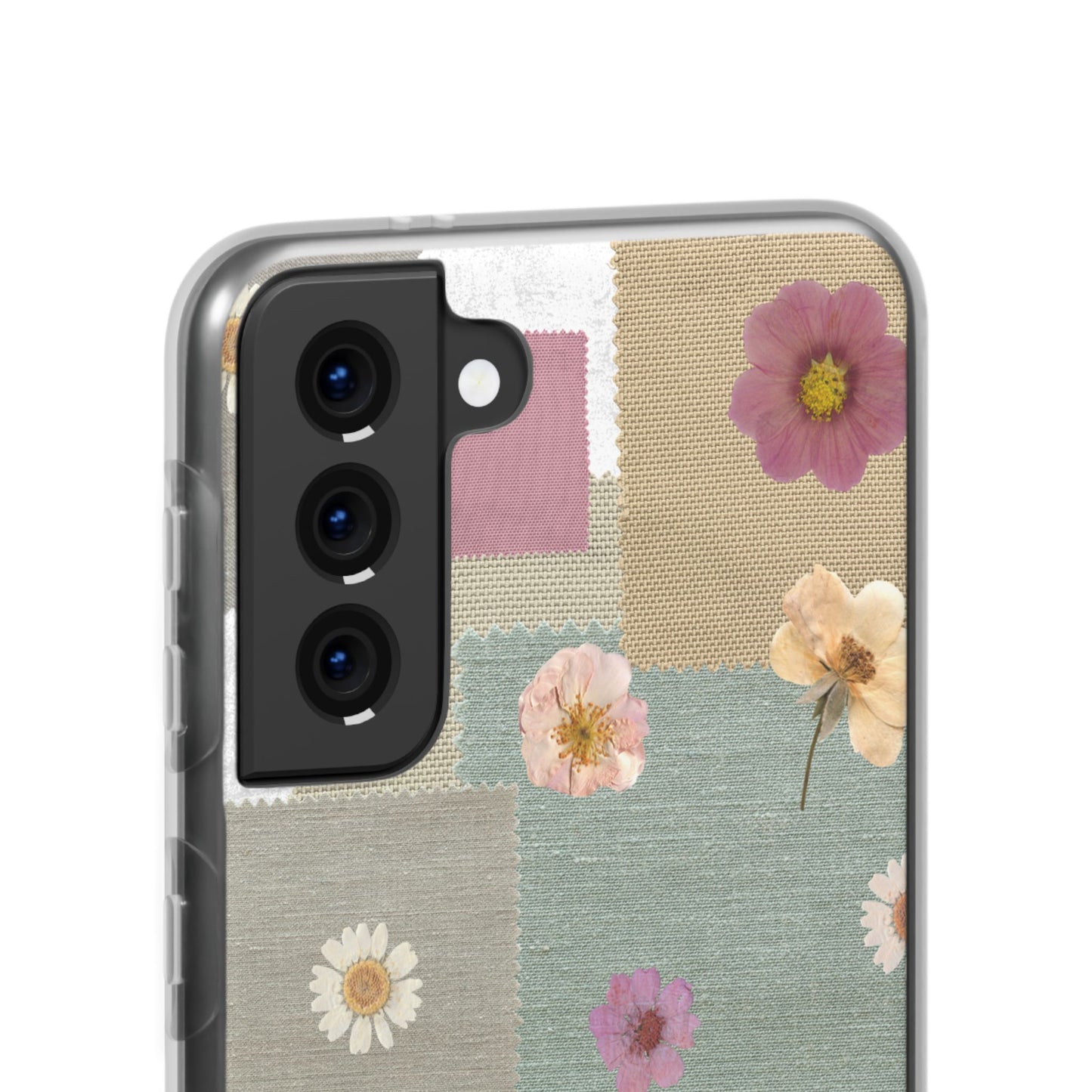 Cute Floral Patchwork Phone Case