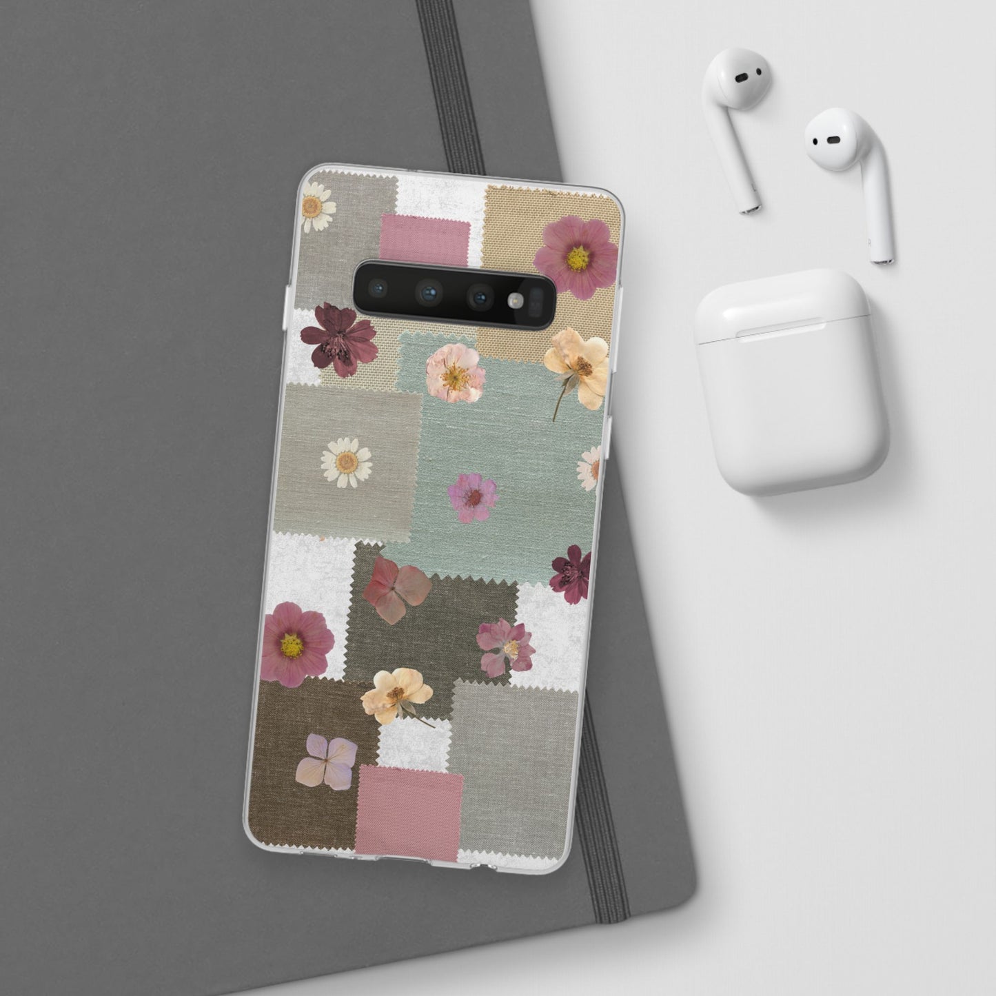 Cute Floral Patchwork Phone Case