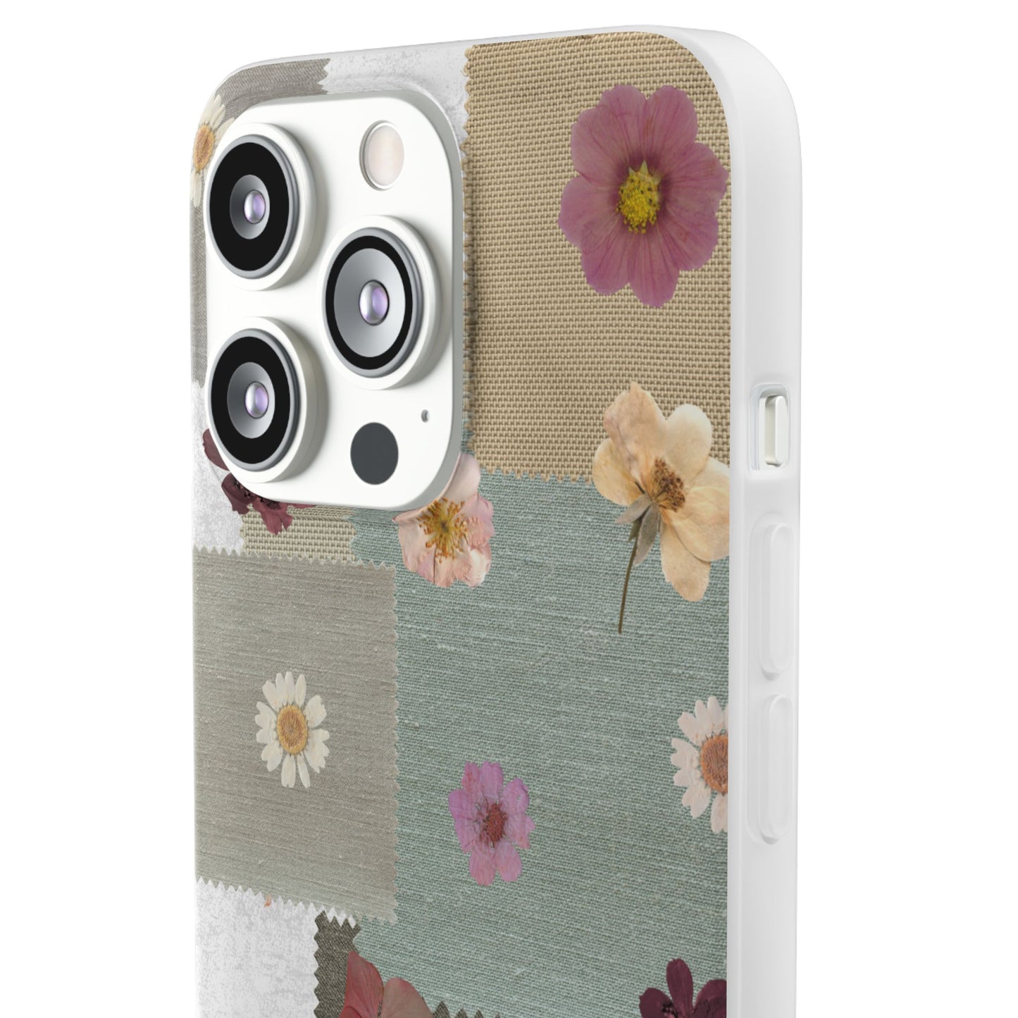 Cute Floral Patchwork Phone Case