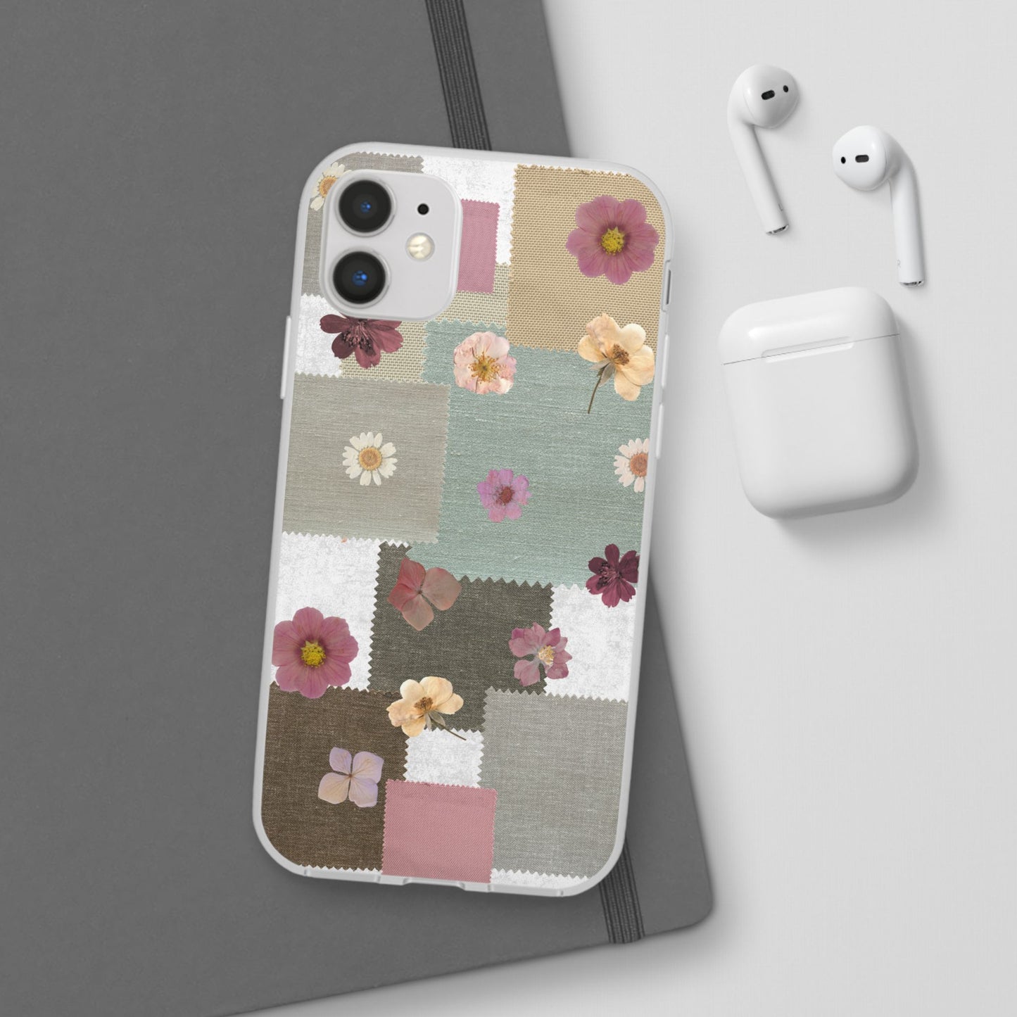Cute Floral Patchwork Phone Case