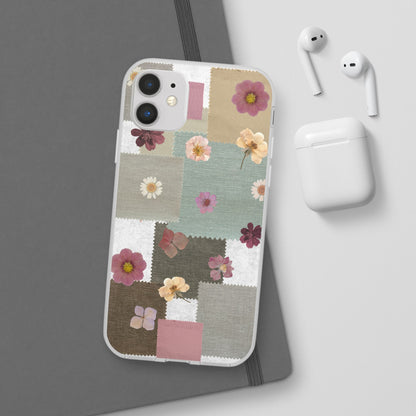 Cute Floral Patchwork Phone Case