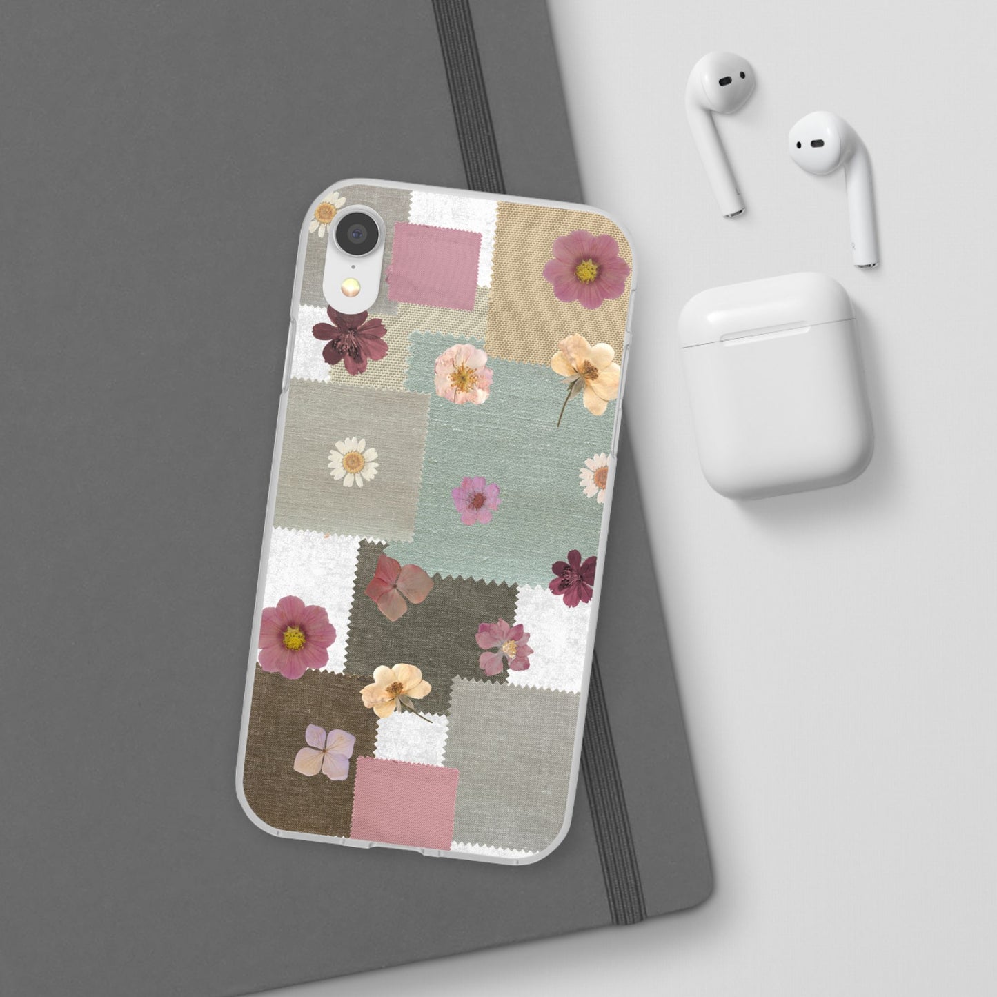 Cute Floral Patchwork Phone Case