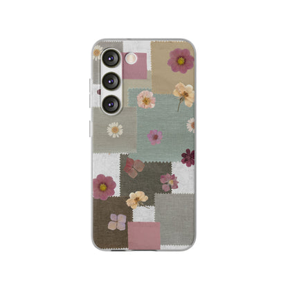 Cute Floral Patchwork Phone Case