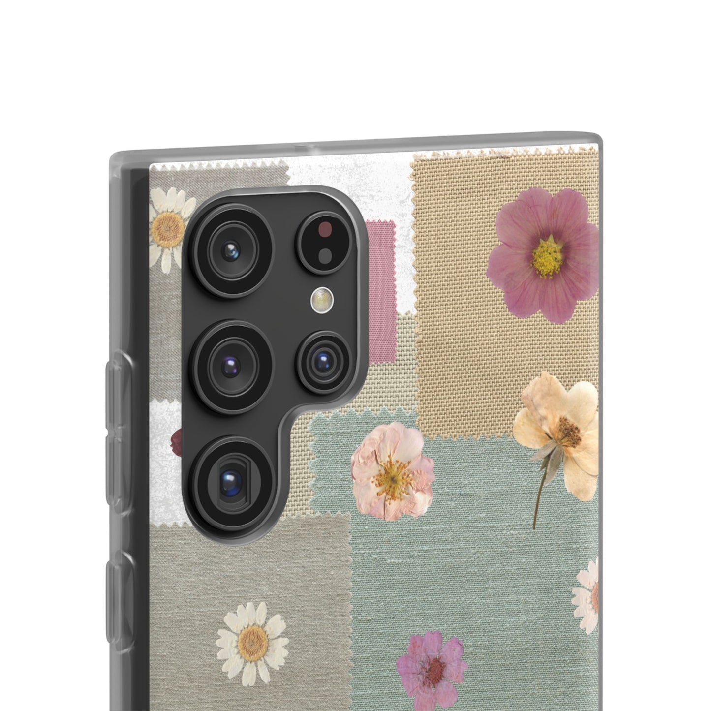 Cute Floral Patchwork Phone Case